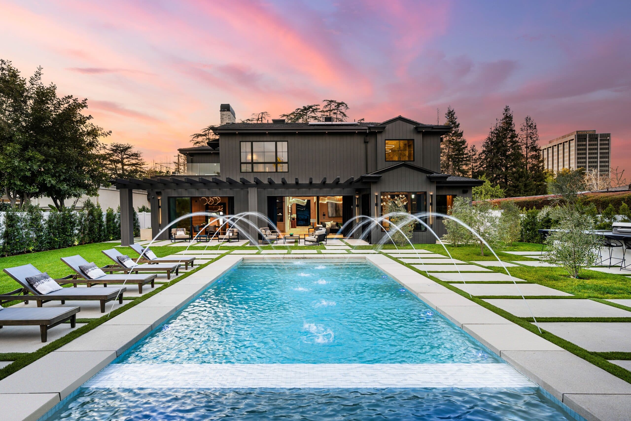 Modern Luxury Home outfitted with Smart Home Automation Technology installed by Mervin AV | https://mervinav.com