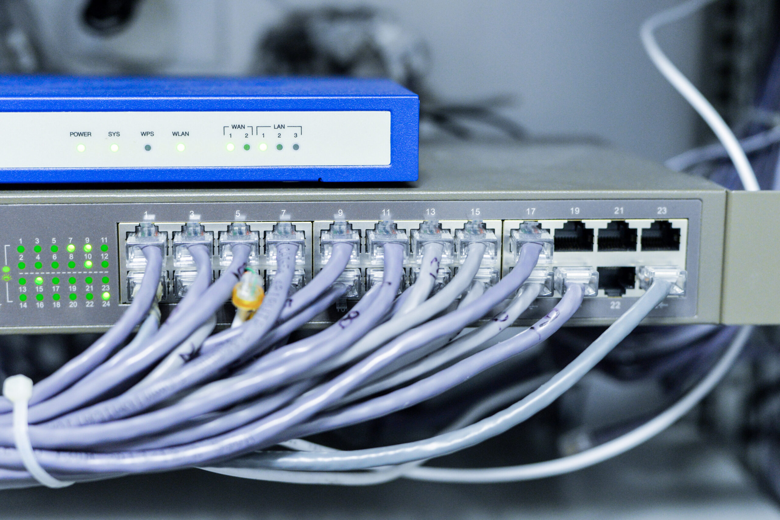 Whole-home mesh WiFi setup by Mervin Audio Visual, providing fast, secure internet throughout a large residential property.